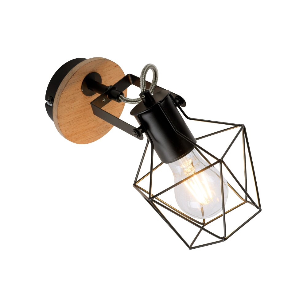 Leuchten Direkt JARO Vägg- och taklampor Trä ljus, 1-ljuskällor main product photo