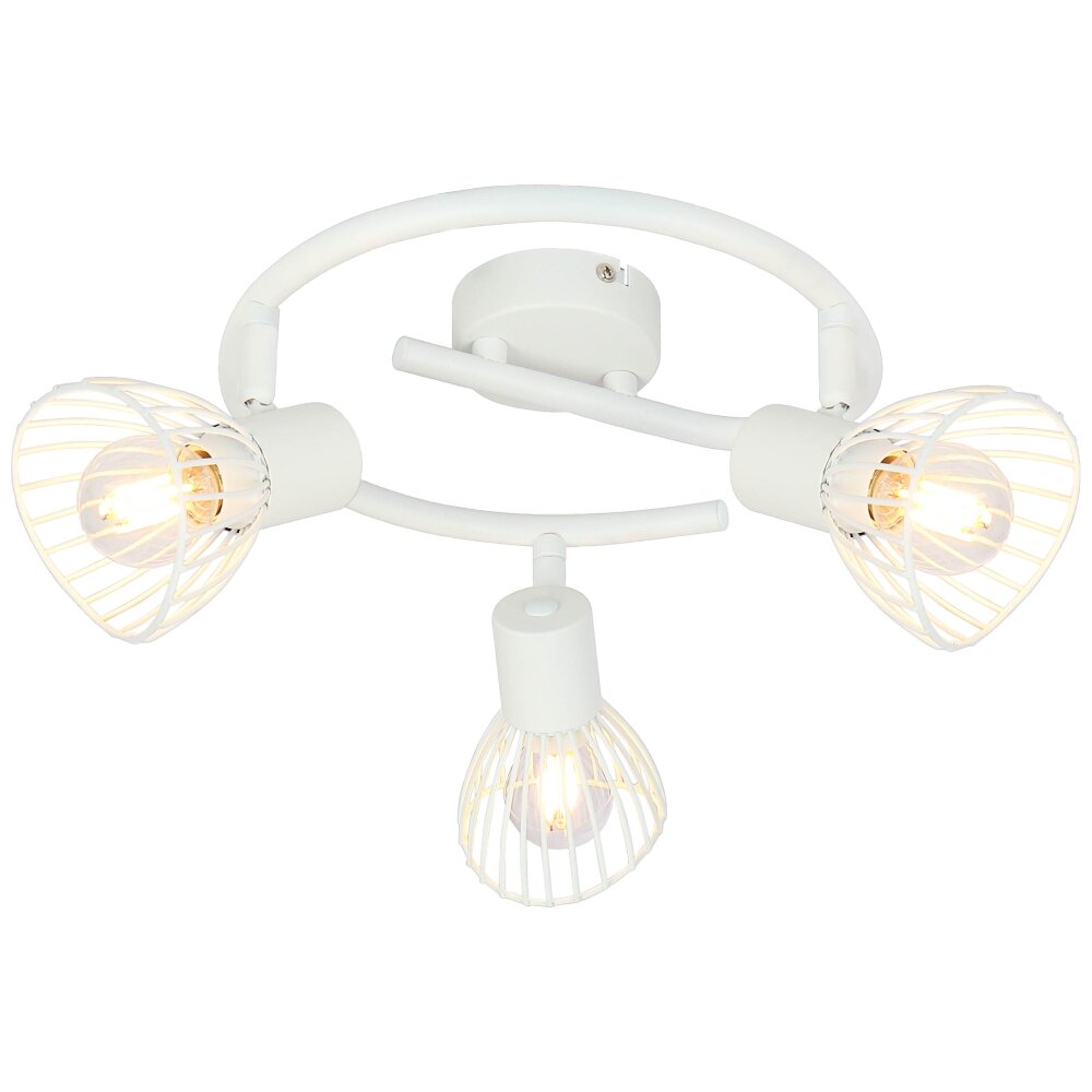Brilliant Lampor Elhi Taklampa, Takstrålkastare Vit, 3-ljuskällor main product photo