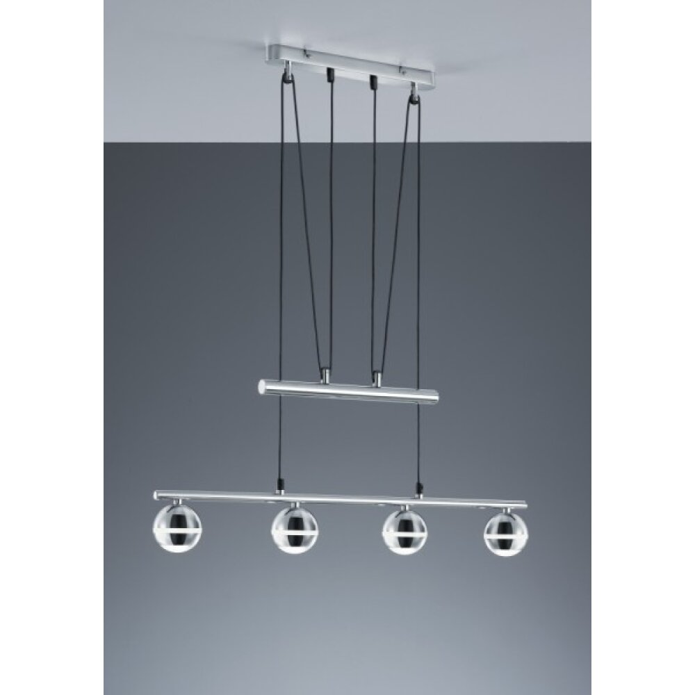 Trio Lampor BALOUBET Pendelbelysning LED Krom, 4-ljuskällor main product photo