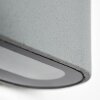 Tinglev vägglampa utomhus, Up & Down Lampa, Vägglampa LED Grått, Titan, 2-ljuskällor