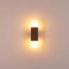 Buhrkall vägglampa utomhus, Vägglampa Rostfärger, 2-ljuskällor
