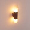 Buhrkall vägglampa utomhus, Vägglampa Rostfärger, 2-ljuskällor