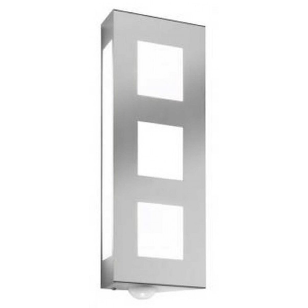 CMD Trilo Vägglampa Rostfritt stål, 2-ljuskällor, Rörelsedetektor main product photo