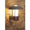 Konstsmide Lampor HEIMDAL vägglampa utomhus, Vägglampa Färg i rostfritt stål, Silver, 1-ljuskällor