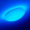 Brighton Taklampa LED Vit, 1-ljuskällor, Fjärrkontroll, Färgväxlare