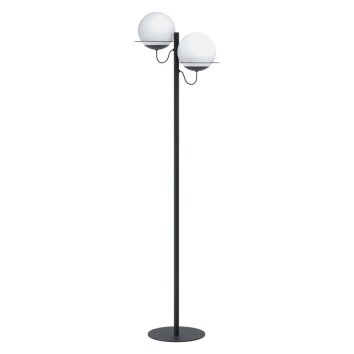 Eglo Lampor SABALETE Golvlampa, Golvlampa Svart, 2-ljuskällor