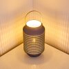 Nakajima Bordslampa Svart, Vit, 1-ljuskällor