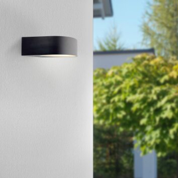 Brilliant Lampor Tyler Utomhusbelysning, vägglampa utomhus Svart, 1-ljuskällor