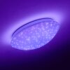 Brighton Taklampa LED Vit, 1-ljuskällor, Fjärrkontroll, Färgväxlare