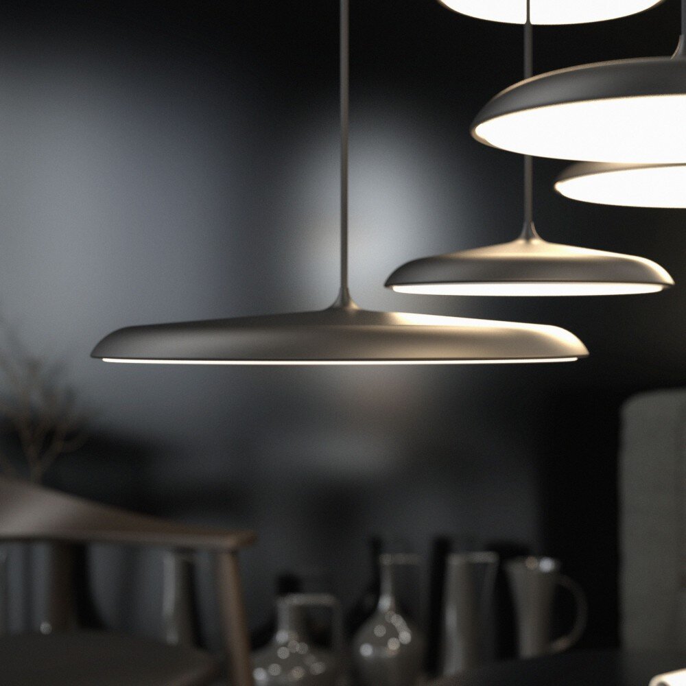 Design For The People by Nordlux Artist40 Pendelbelysning LED Svart, 1-ljuskällor main product photo