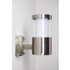 Leon vägglampa utomhus, Vägglampa LED Färg i rostfritt stål, 1-ljuskällor