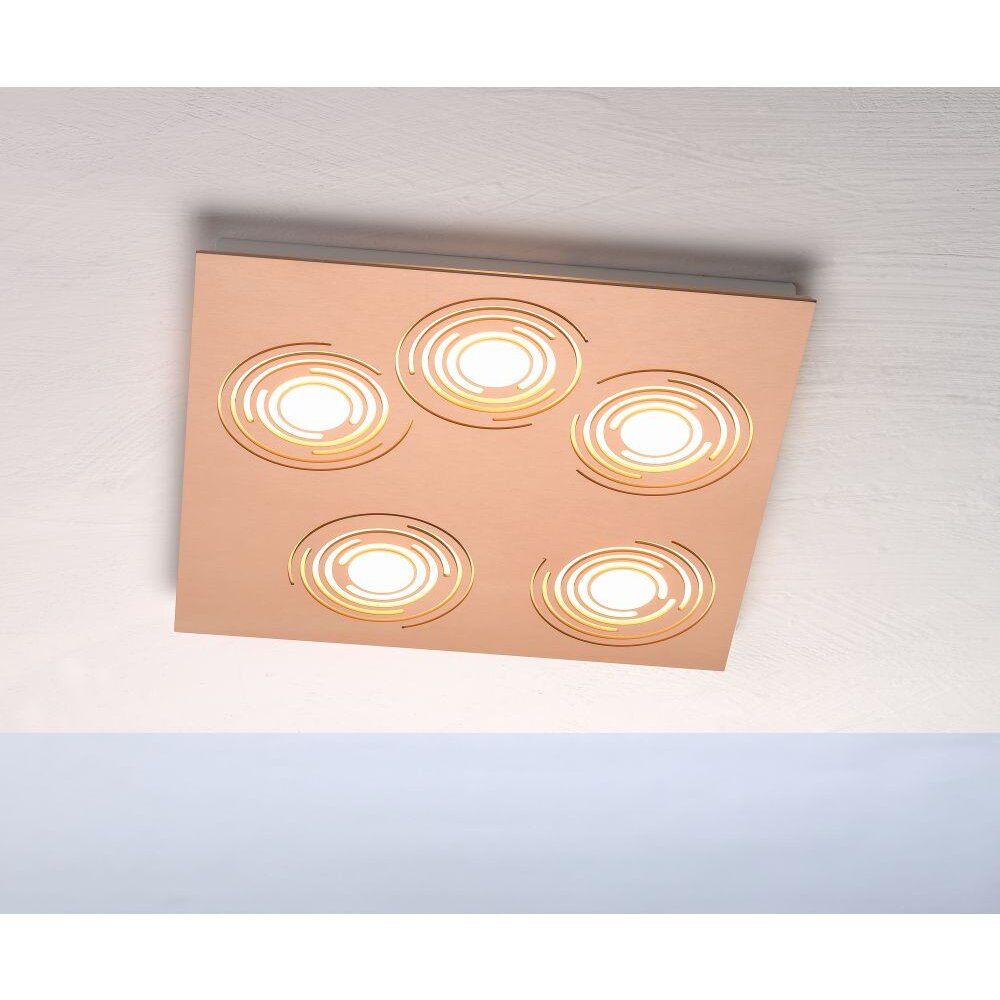 Bopp COMFORT Taklampa LED Guld, 5-ljuskällor main product photo