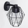 Tartas Vägglampa Svart, 1-ljuskällor