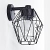 Tartas vägglampa utomhus, Vägglampa Svart, 1-ljuskällor