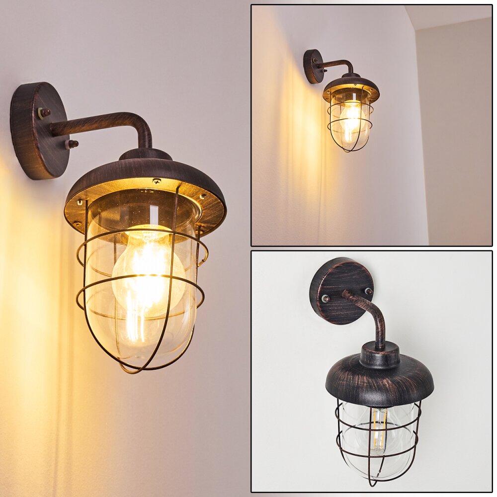 Valto Vägglampa Rostfärger, 1-ljuskällor main product photo