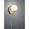 Trio Lampor PURE Vägglampa Mässing, 1-ljuskällor
