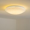 Foxes Taklampa LED Vit, 1-ljuskällor, Fjärrkontroll, Färgväxlare