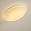 Foxes Taklampa LED Vit, 1-ljuskällor, Fjärrkontroll, Färgväxlare