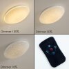 Foxes Taklampa LED Vit, 1-ljuskällor, Fjärrkontroll, Färgväxlare