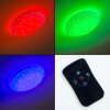 Foxes Taklampa LED Vit, 1-ljuskällor, Fjärrkontroll, Färgväxlare