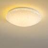 Foxes Taklampa LED Vit, 1-ljuskällor, Fjärrkontroll, Färgväxlare
