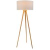 Nino Luminaires STABILO Golvlampa, Golvlampa Trä ljus, 1-ljuskällor