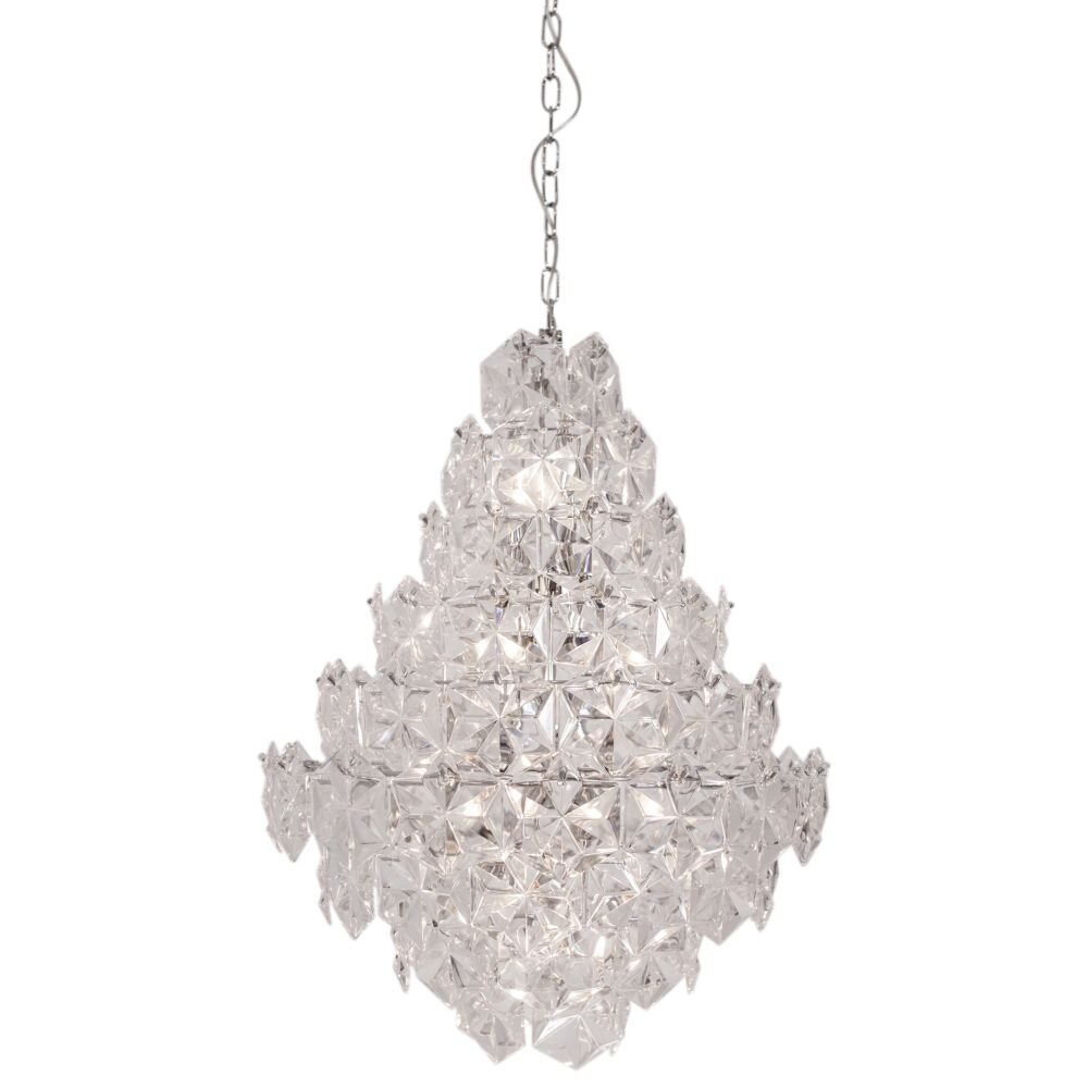 By Rydens Monarque Pendellampa Krom, 11-ljuskällor main product photo