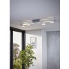 Eglo Eglo Taklampa, Takstrålkastare LED Aluminium, Krom, 4-ljuskällor