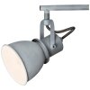 Brilliant Bogart Taklampa, Takstrålkastare Grått, 2-ljuskällor