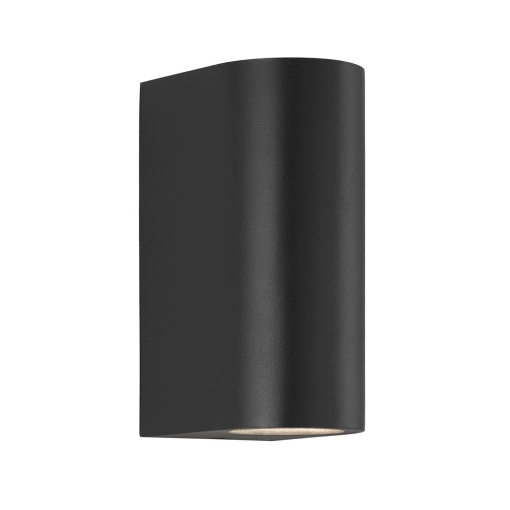 Nordlux ASBOL Vägglampa Svart, 2-ljuskällor main product photo