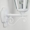 Esteli vägglampa utomhus, Vägglampa Vit, 1-ljuskällor