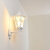 Esteli vägglampa utomhus, Vägglampa Vit, 1-ljuskällor