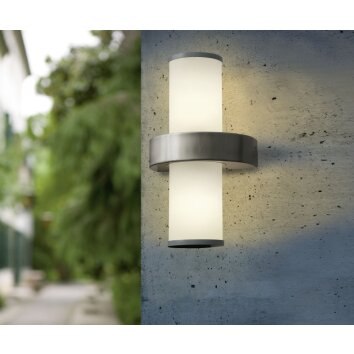 Eglo Lampor BEVERLY vägglampa utomhus, Vägglampa Rostfritt stål