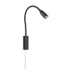 Honsel Lampor Sten Vägglampa, Läslampa LED Svart, 1-ljuskällor