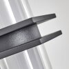 Kekenis vägglampa utomhus, Vägglampa LED Antracit, 1-ljuskällor