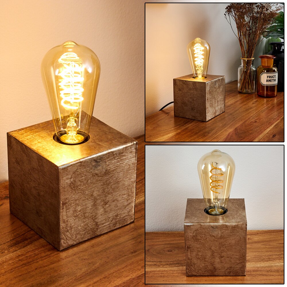 Lemele Bordslampa Nickel matt, 1-ljuskällor main product photo
