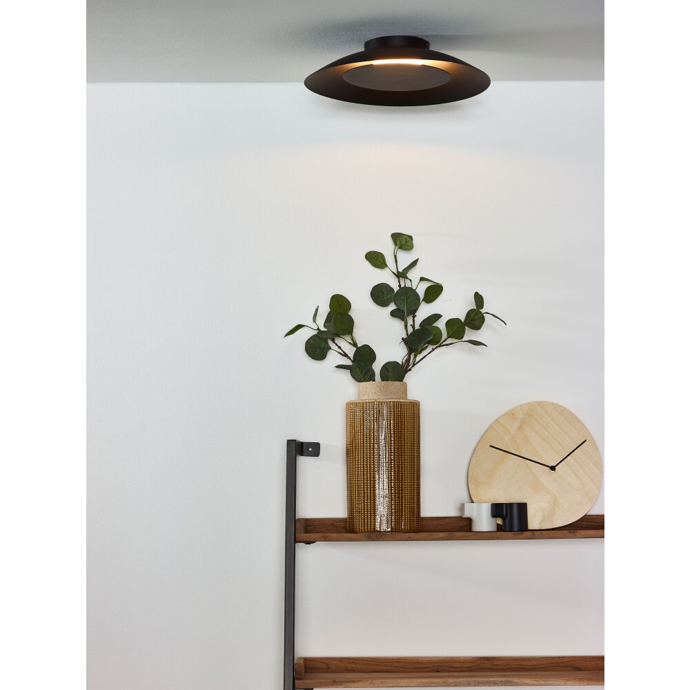 Lucide FOSKAL Taklampa LED Svart, 1-ljuskällor main product photo