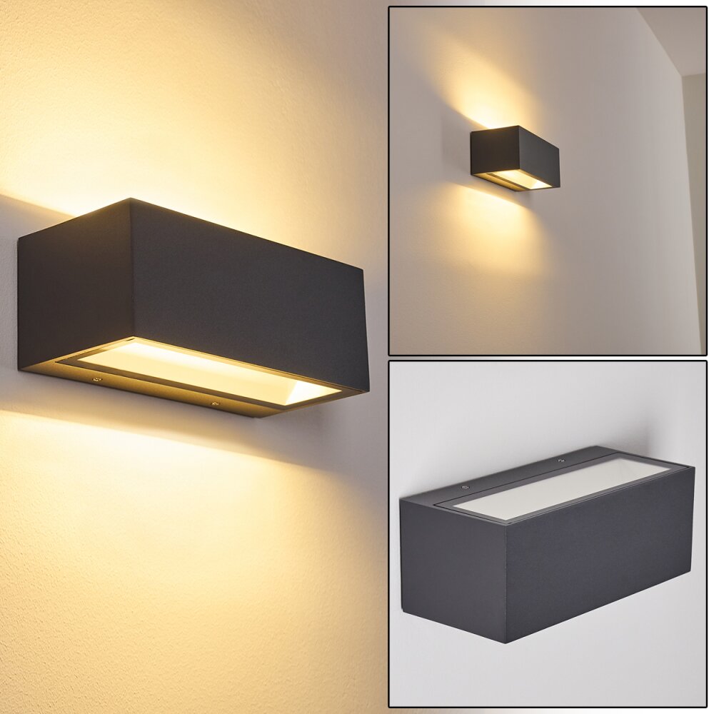 Spidern Vägglampa LED Aluminium, 1-ljuskällor main product photo