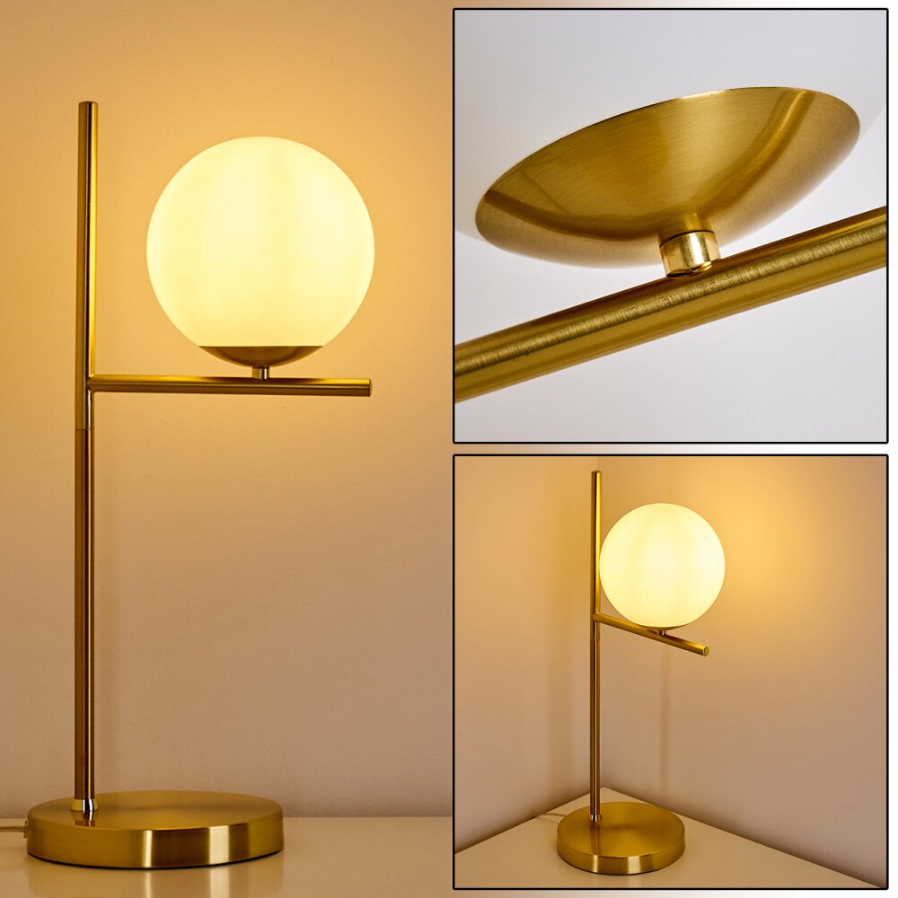 Hogatza Bordslampa Mässing, 1-ljuskällor main product photo