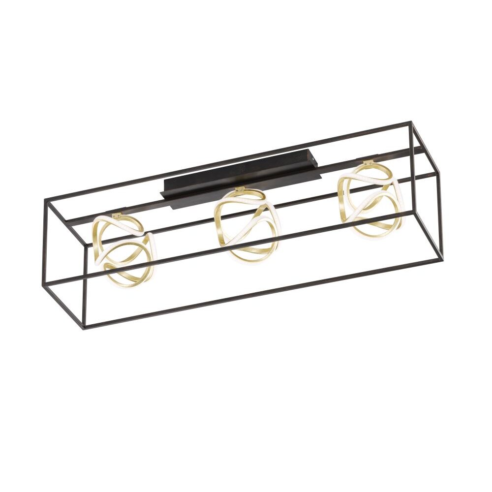 Honsel Lampor Gesa Taklampa LED Svart, 1-ljuskällor main product photo