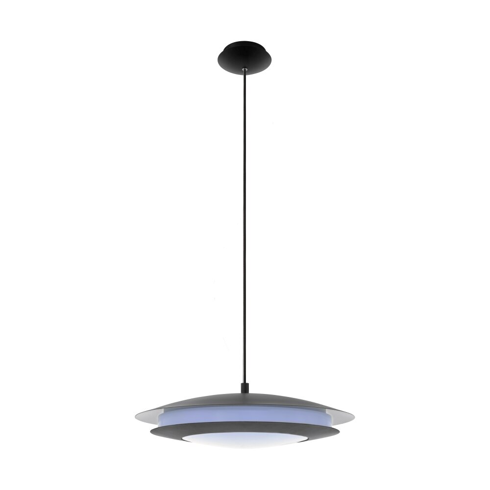 Eglo MONEVA-C Pendellampa LED Svart, 1-ljuskällor, Färgväxlare main product photo
