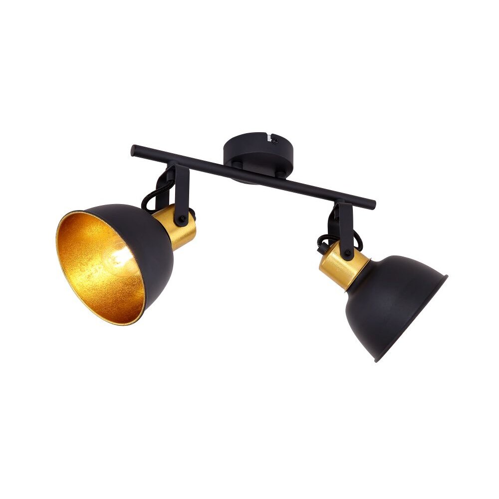 Globo FILLO Taklampa, Takstrålkastare Svart, 2-ljuskällor main product photo