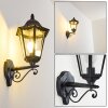 Esteli vägglampa utomhus, Vägglampa Svart, 1-ljuskällor