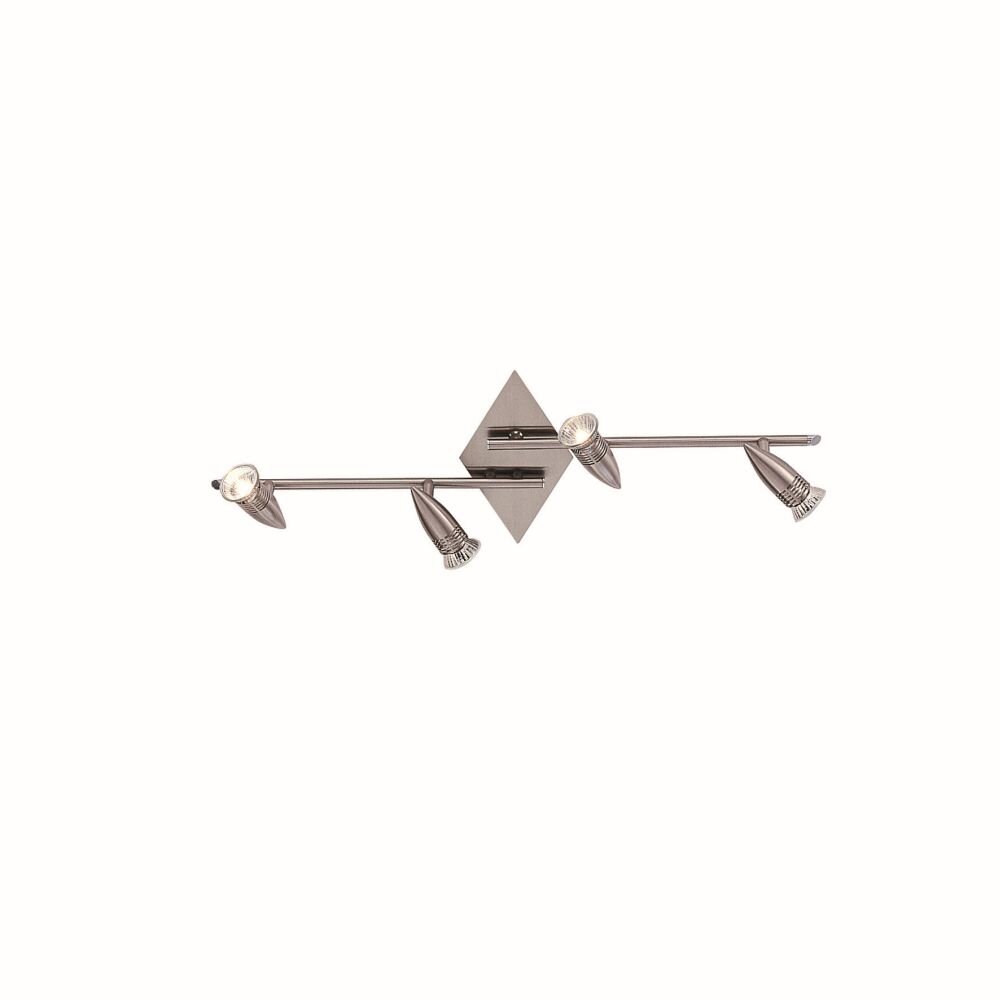 Ideallux ALFA Taklampa Nickel matt, 4-ljuskällor main product photo