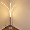 Horpmaal Golvlampa, Golvlampa, Båglampor LED Krom, 3-ljuskällor