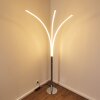 Horpmaal Golvlampa, Golvlampa, Båglampor LED Krom, 3-ljuskällor