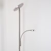Veteli strålkastare, Golvlampa LED Krom, Nickel matt, 2-ljuskällor