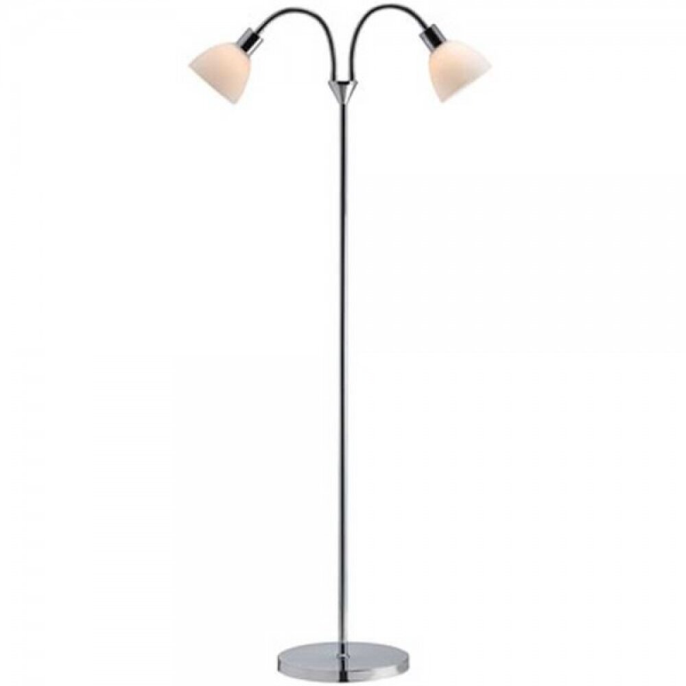 Nordlux RAY Golvlampa Krom, 2-ljuskällor main product photo