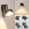 Schelde vägglampa utomhus, Vägglampa LED Antracit, 1-ljuskällor