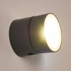 Schelde vägglampa utomhus, Vägglampa LED Antracit, 1-ljuskällor